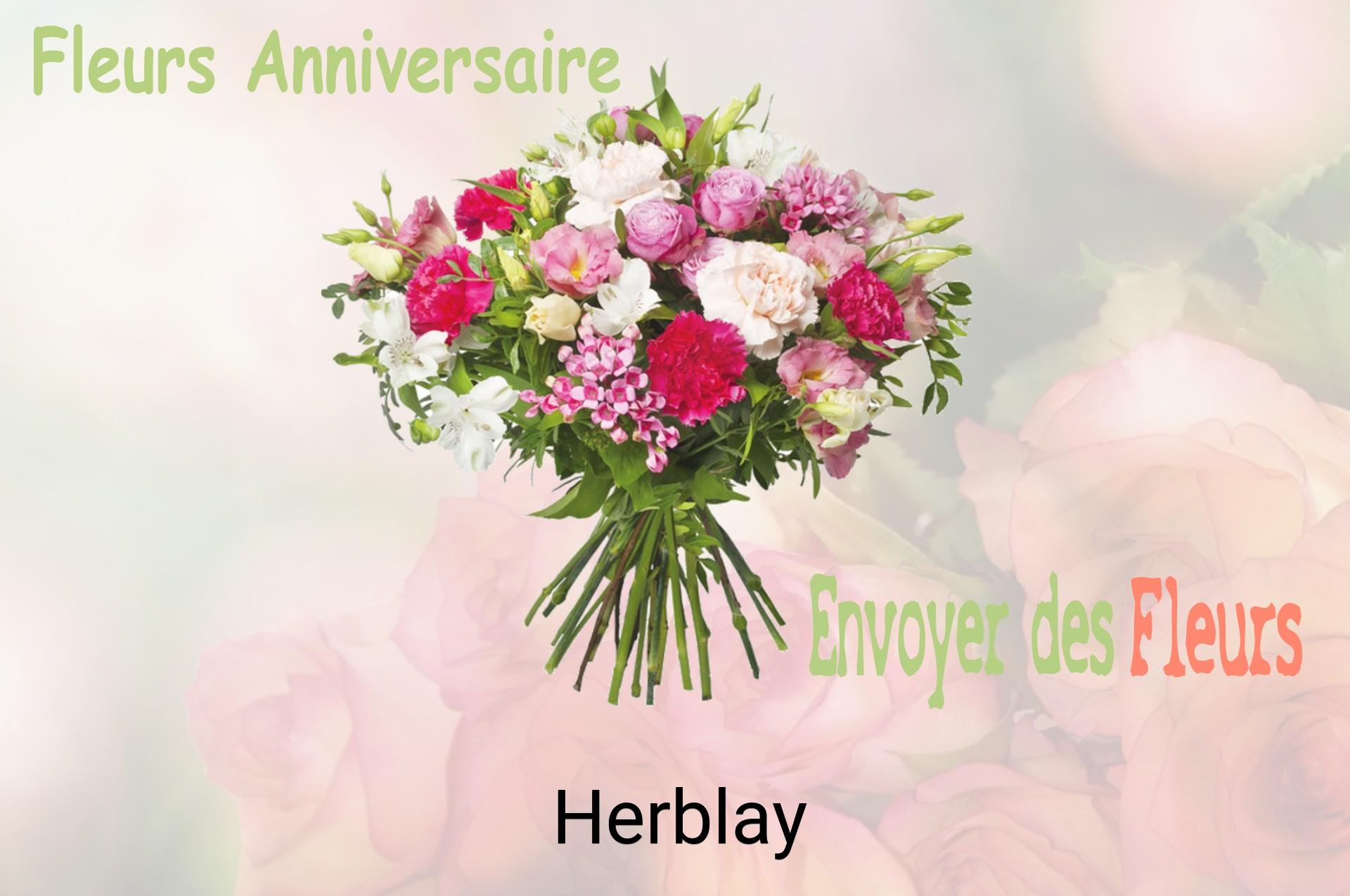 Bouquet de fleurs d’anniversaire livré à Herblay